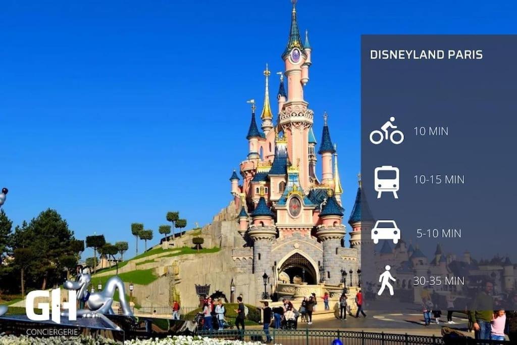 Le Cosyland - Studio Disneyland - Wifi Montévrain Eksteriør billede